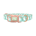 Carrot Bunny Dog Collar - plastic rose gold