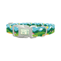 Landscape Hills Dog Collar - plastic silver
