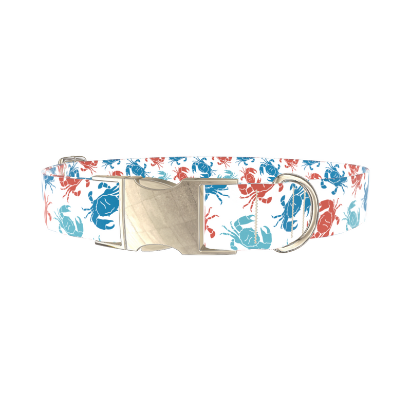 Ocean Crab Dog Collar