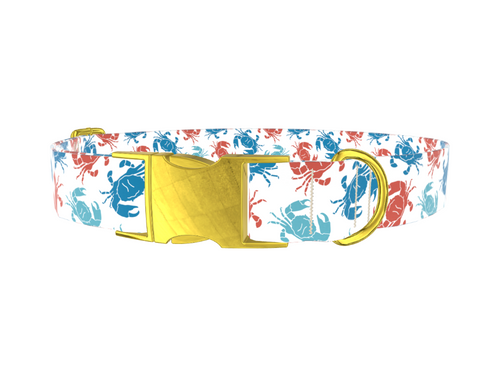 Ocean Crab Dog Collar