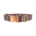 Tribal Stripe Dog Collar - Thumbnail 2
