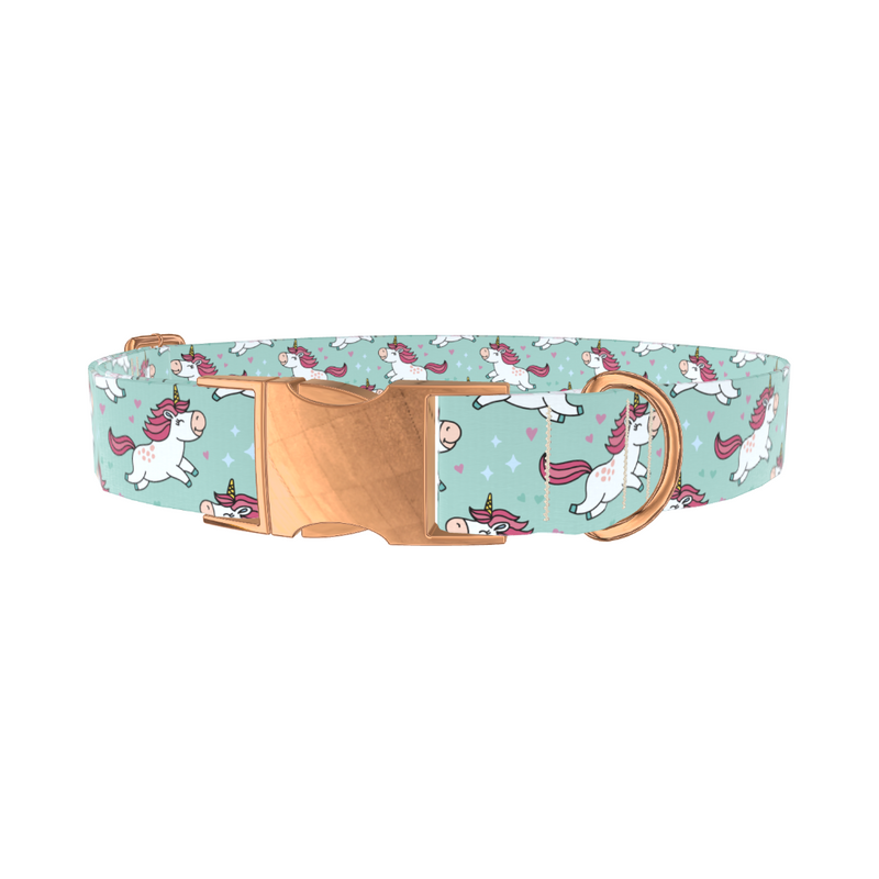 Unicorn Fantasy Dog Collar