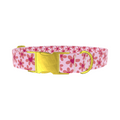 Floral Heart Dog Collar - Thumbnail 1