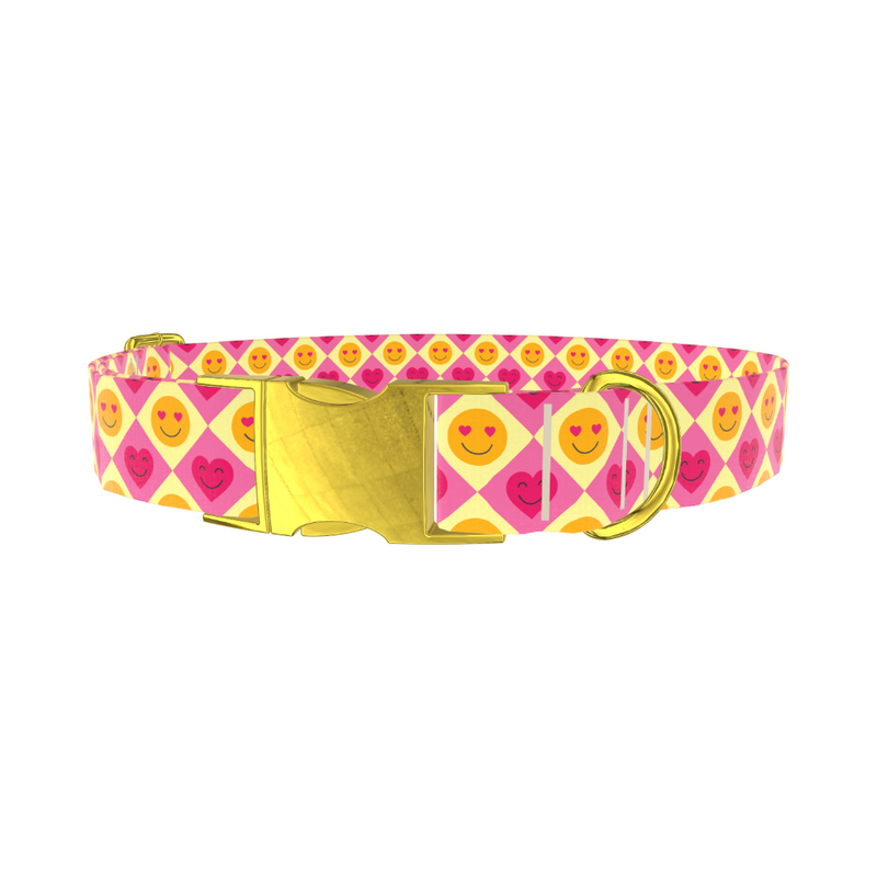 Heart Smile Dog Collar