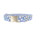 Blue Polka Dot Daisy Dog Collar - Thumbnail 3