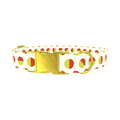 Geometric Polka Dot Dog Collar - Thumbnail 1