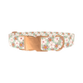 Mint Pink Floral Dog Collar - Thumbnail 2