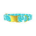 Tropical Monstera Dog Collar - Thumbnail 1