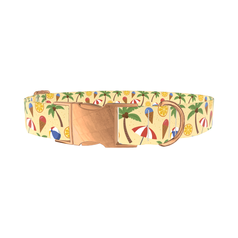 Beach Summer Dog Collar