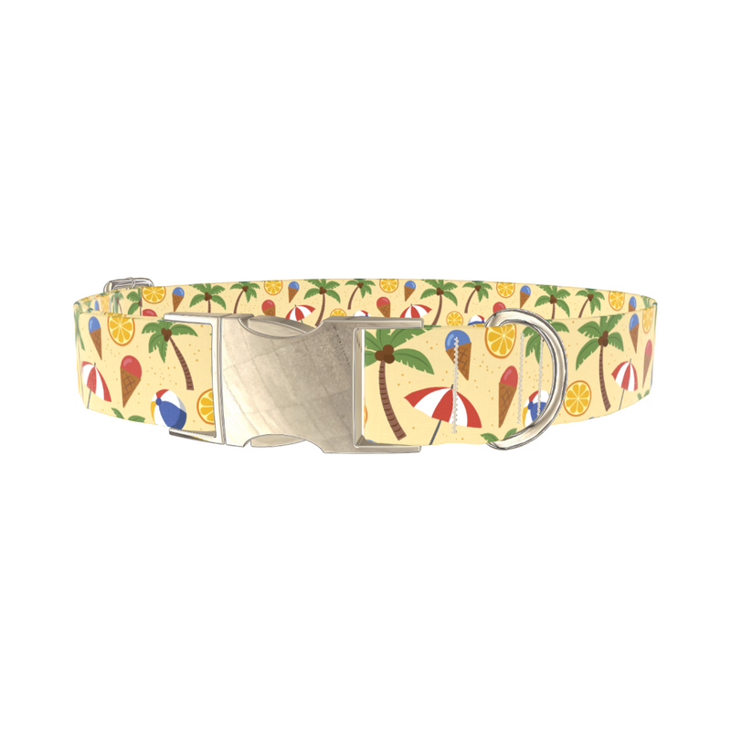 Beach Summer Dog Collar