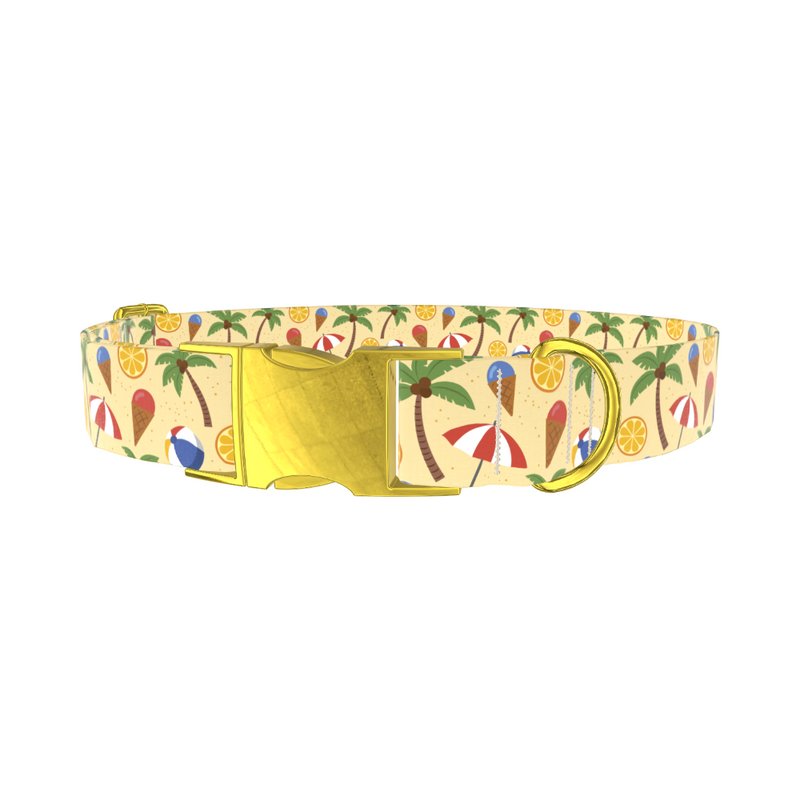 Beach Summer Dog Collar