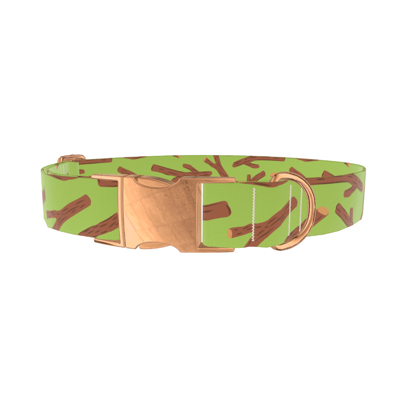 Nature Branches Dog Collar