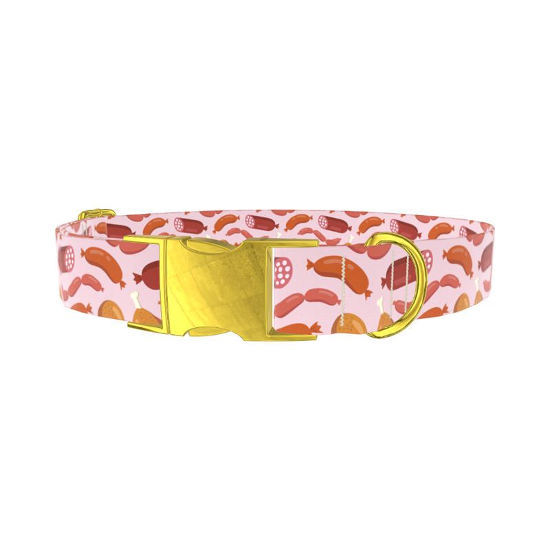 Sausage Pattern Dog Collar