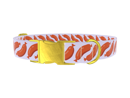 Playful Sausage Dog Collar
