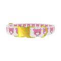 Pink Teddy Bear Dog Collar - Thumbnail 1