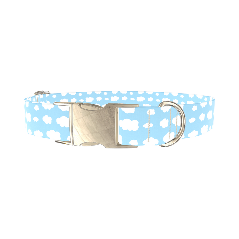 Cloud Pattern Dog Collar