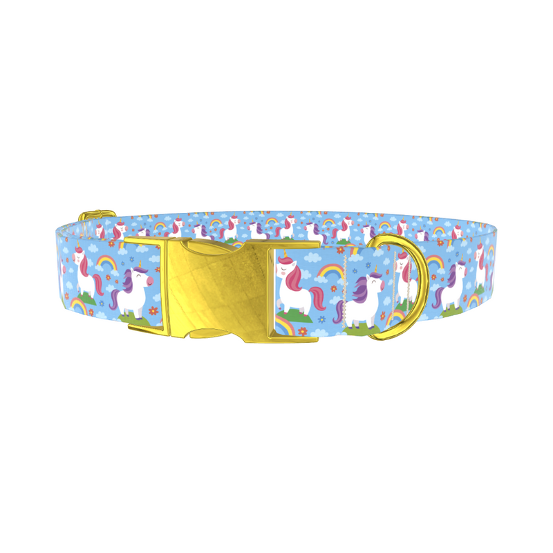 Unicorn Rainbow Dog Collar