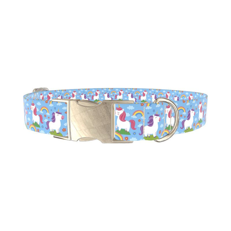 Unicorn Rainbow Dog Collar
