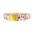 Colorful Brick Pattern Dog Collar - Thumbnail 1
