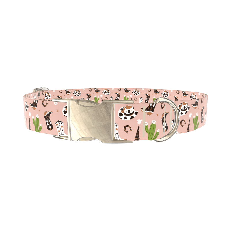 Western Boots and Hats Dog Collar