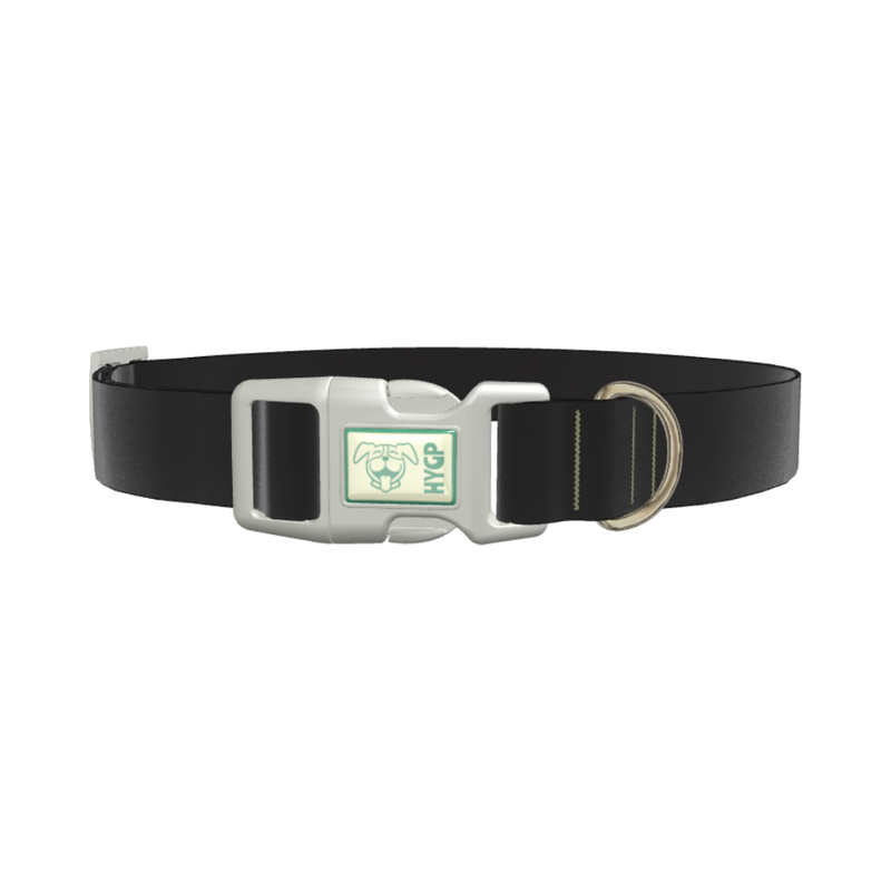 Nero Color Dog Collar - plastic rose gold