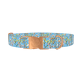 Spring Blossom Dog Collar - metal rose gold