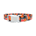 Basketball Court Dog Collar - plastic rose gold