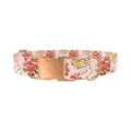 Pink Floral Bouquet Dog Collar - Thumbnail 2