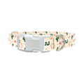 Desert Sunset Dog Collar - plastic gold