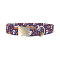 Dia de Muertos Dog Collar - metal silver