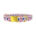 Fruit Strawberry Dog Collar - metal gold