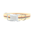 Colorful Hexagon Dog Collar - plastic rose gold