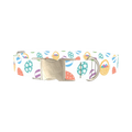 Easter Basket Dog Collar - metal silver