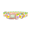 Colorful Easter Egg Pattern Dog Collar - plastic rose gold