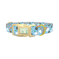 St. Patrick's Rainbow Dog Collar - plastic gold
