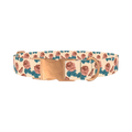 Rose Butterfly Dog Collar - metal rose gold