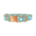 Christmas Treat Dog Collar - metal rose gold