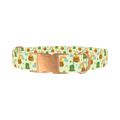St. Patrick's Day Dog Collar - metal rose gold
