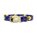 Halloween Night Dog Collar - plastic silver