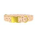 Southwestern Desert Dog Collar - metal gold