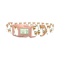 Irish Bow Dog Collar - plastic rose gold