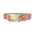 Tropical Summer Dog Collar - plastic gold