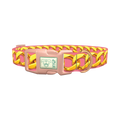 Pink Gold Chain Dog Collar - plastic rose gold