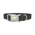 Black Panther Color Dog Collar - plastic silver