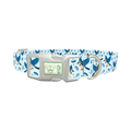 Bluejay Bird Dog Collar - plastic silver