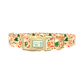 Oktoberfest Beer Dog Collar - plastic silver