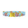 Movie Night Dog Collar - metal gold