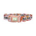 Meat Lover Dog Collar - plastic rose gold