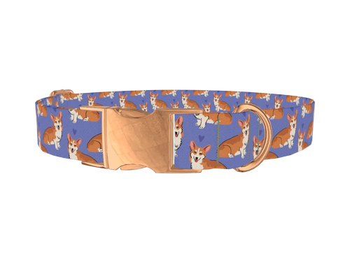 Corgi Heart Dog Collar
