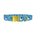 Bee Garden Dog Collar - metal gold